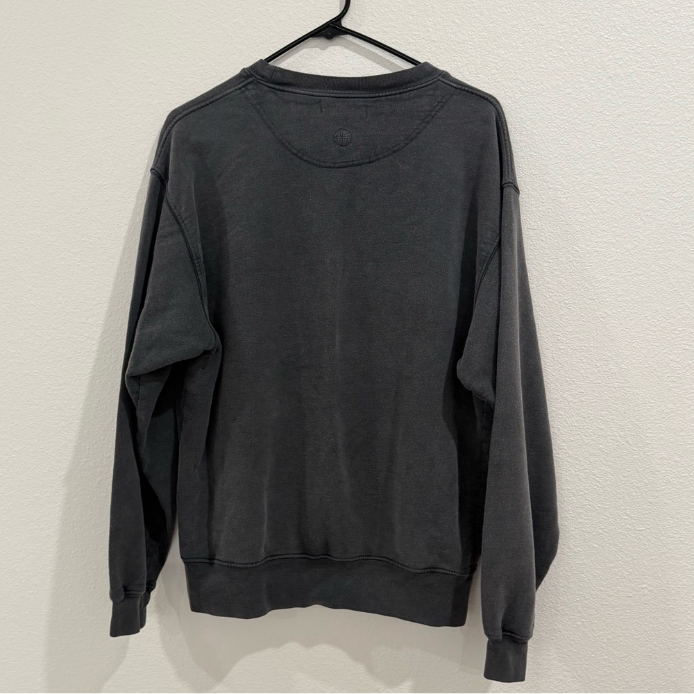 Anine Bing Los Angeles Graphic Crewneck Sweatshirt — Black - Picture 4 of 6